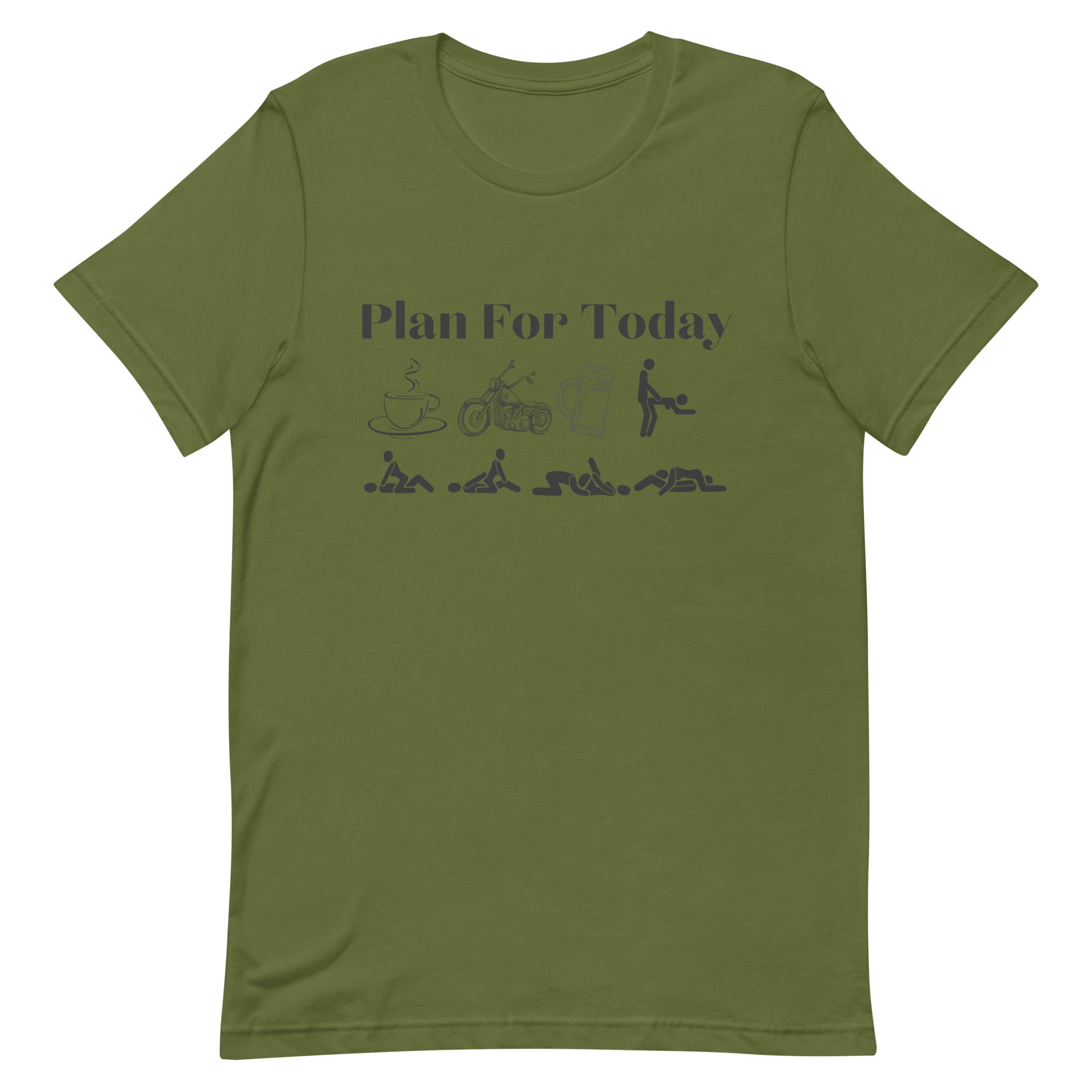 Motorcycle Plan For Today T-Shirt