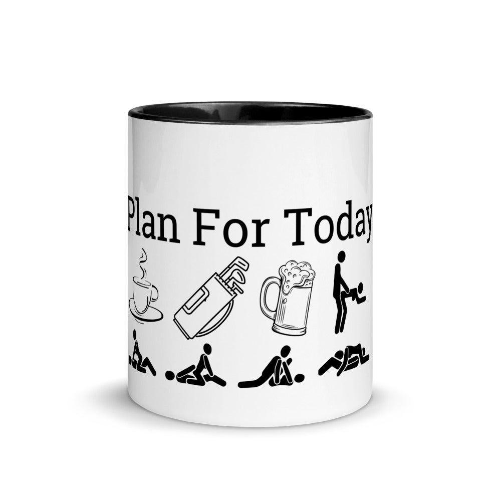 Plan For Today Golf Mug