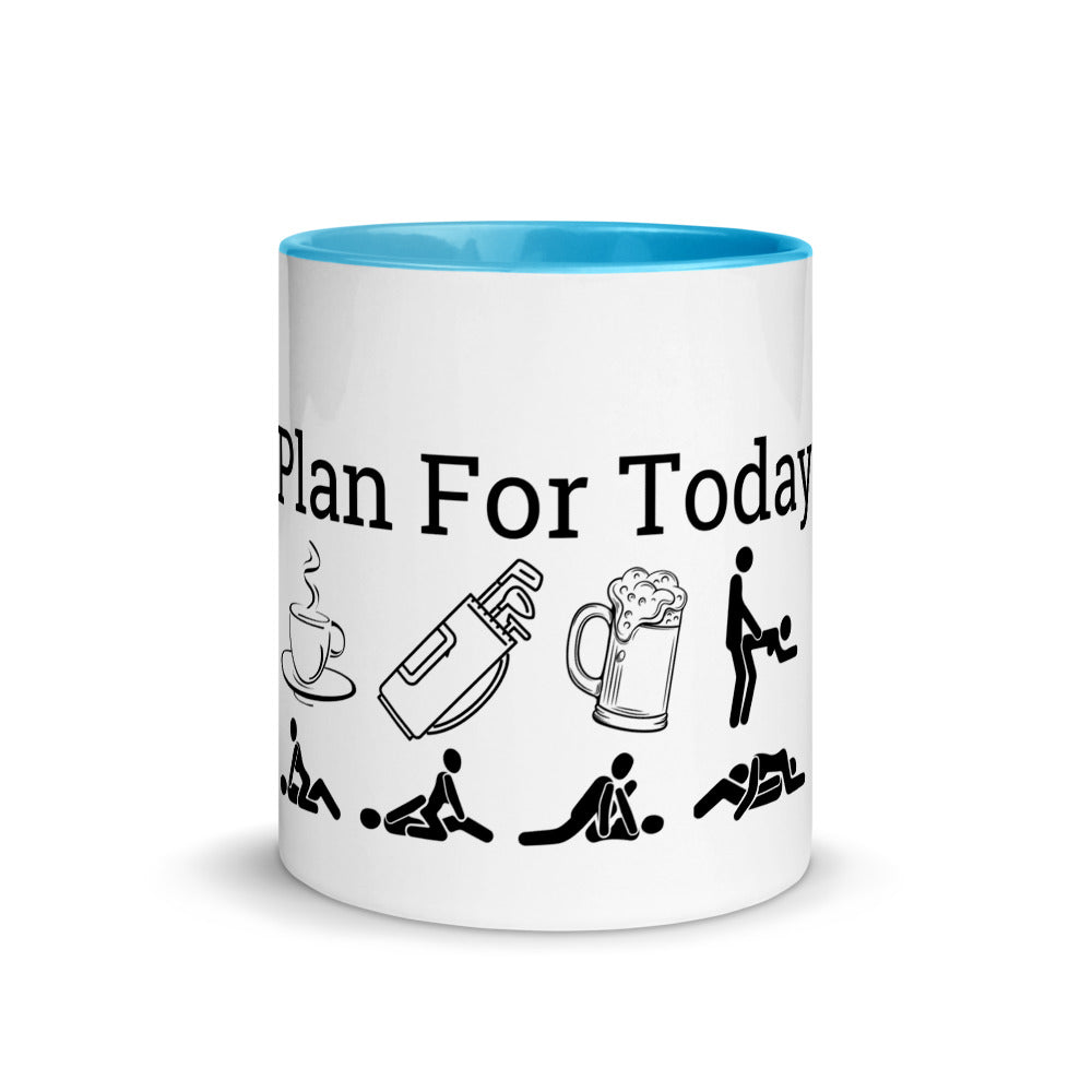 Plan For Today Golf Mug
