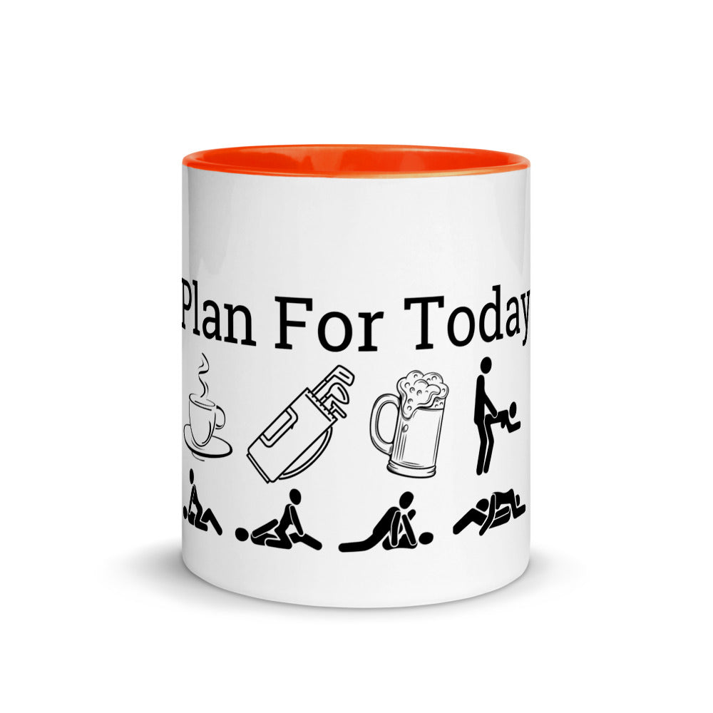 Plan For Today Golf Mug