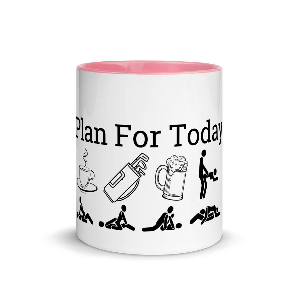 Plan For Today Golf Mug