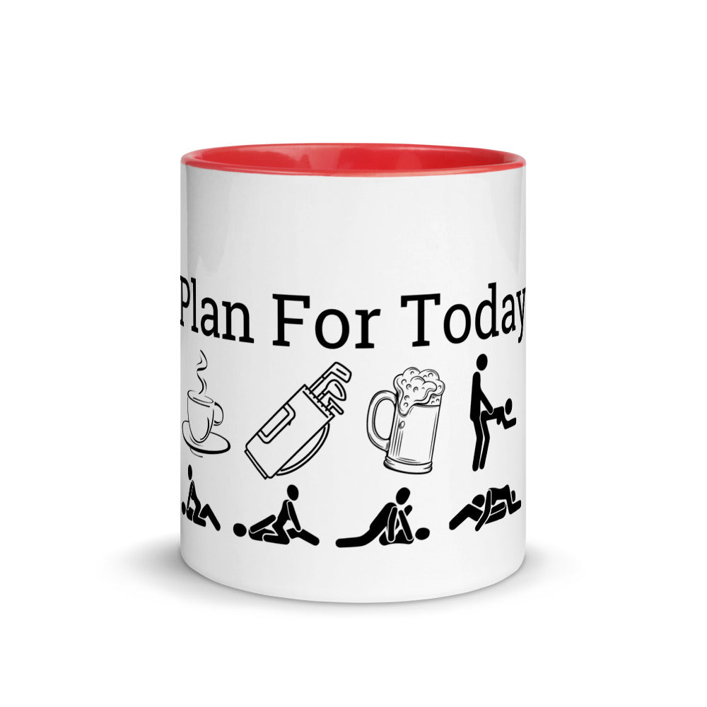 Plan For Today Golf Mug