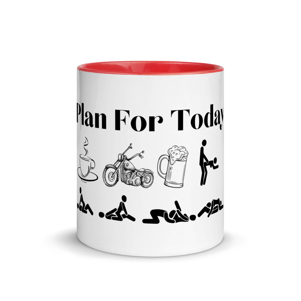 Motorcycle Plan For Today Mug