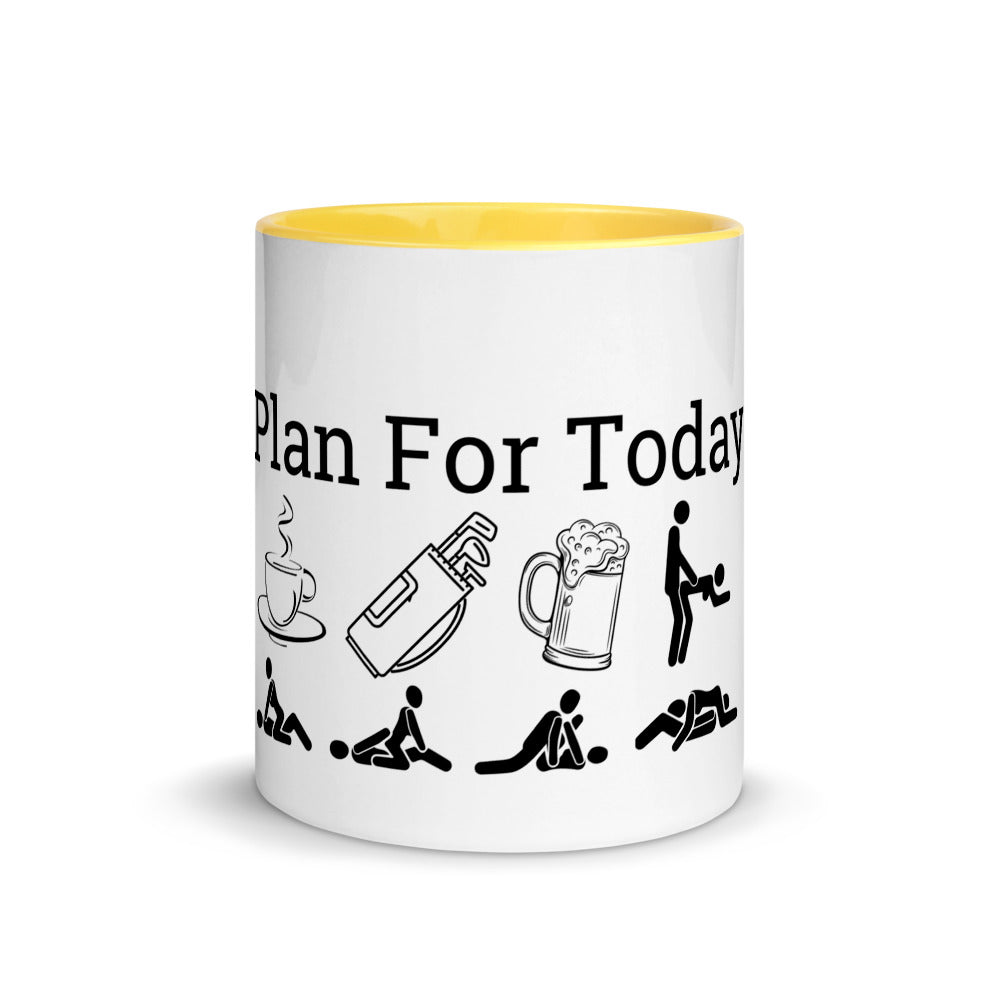 Plan For Today Golf Mug