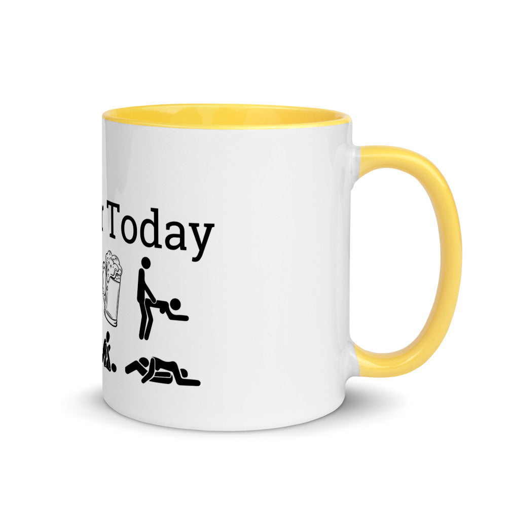 Plan For Today Golf Mug