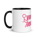 Fuck your Feelings Mug with Color Inside