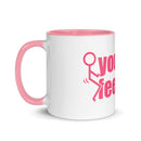 Fuck your Feelings Mug with Color Inside