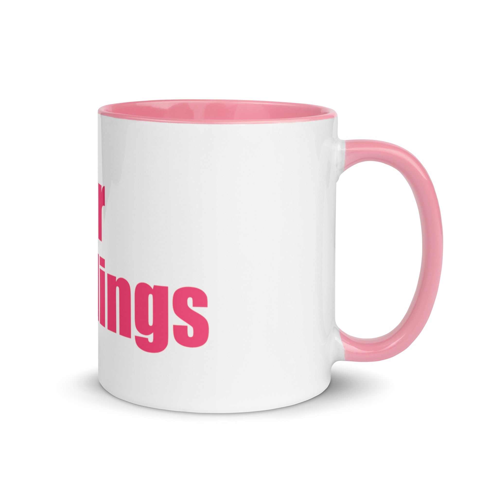 Fuck your Feelings Mug with Color Inside