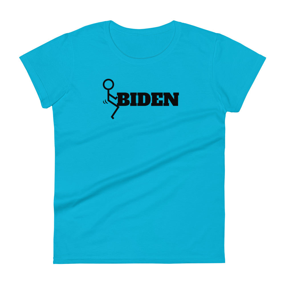 Fuck Biden Ladies T Shirt