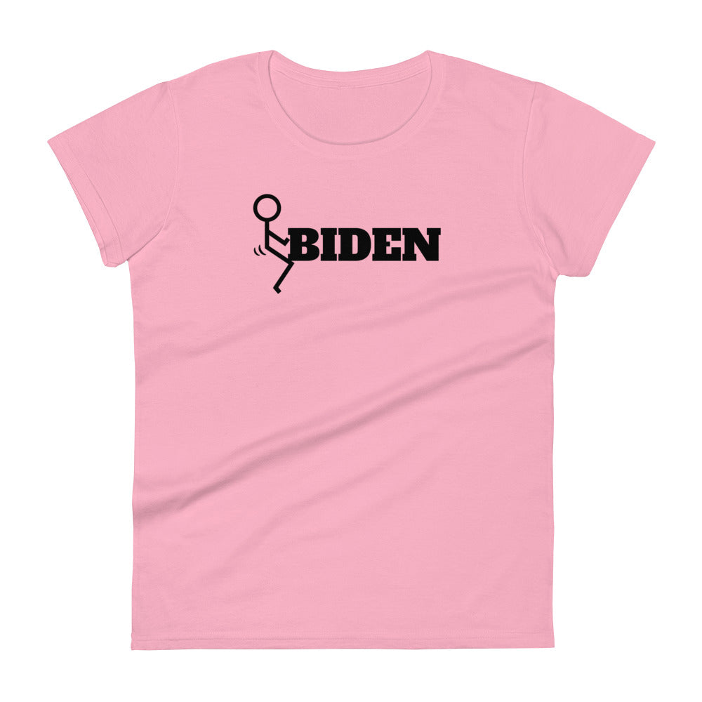 Fuck Biden Ladies T Shirt