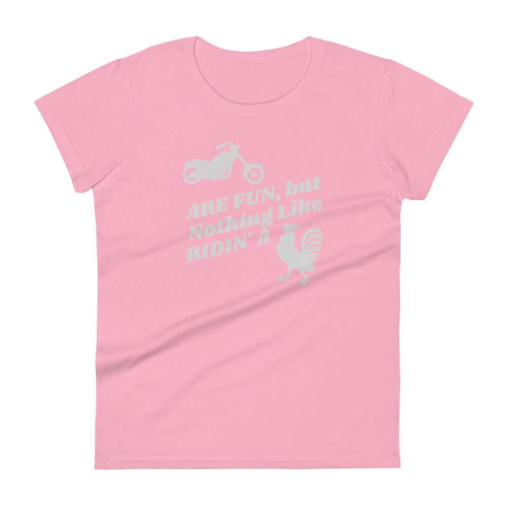 Ridin a Cock Ladies T Shirt