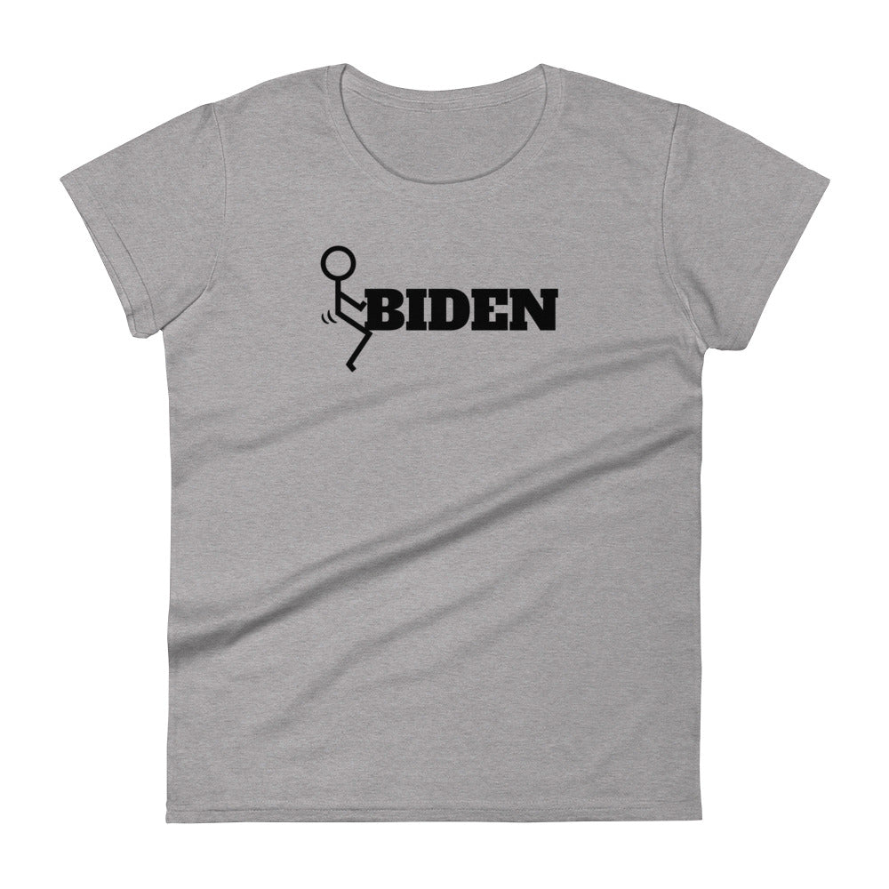 Fuck Biden Ladies T Shirt