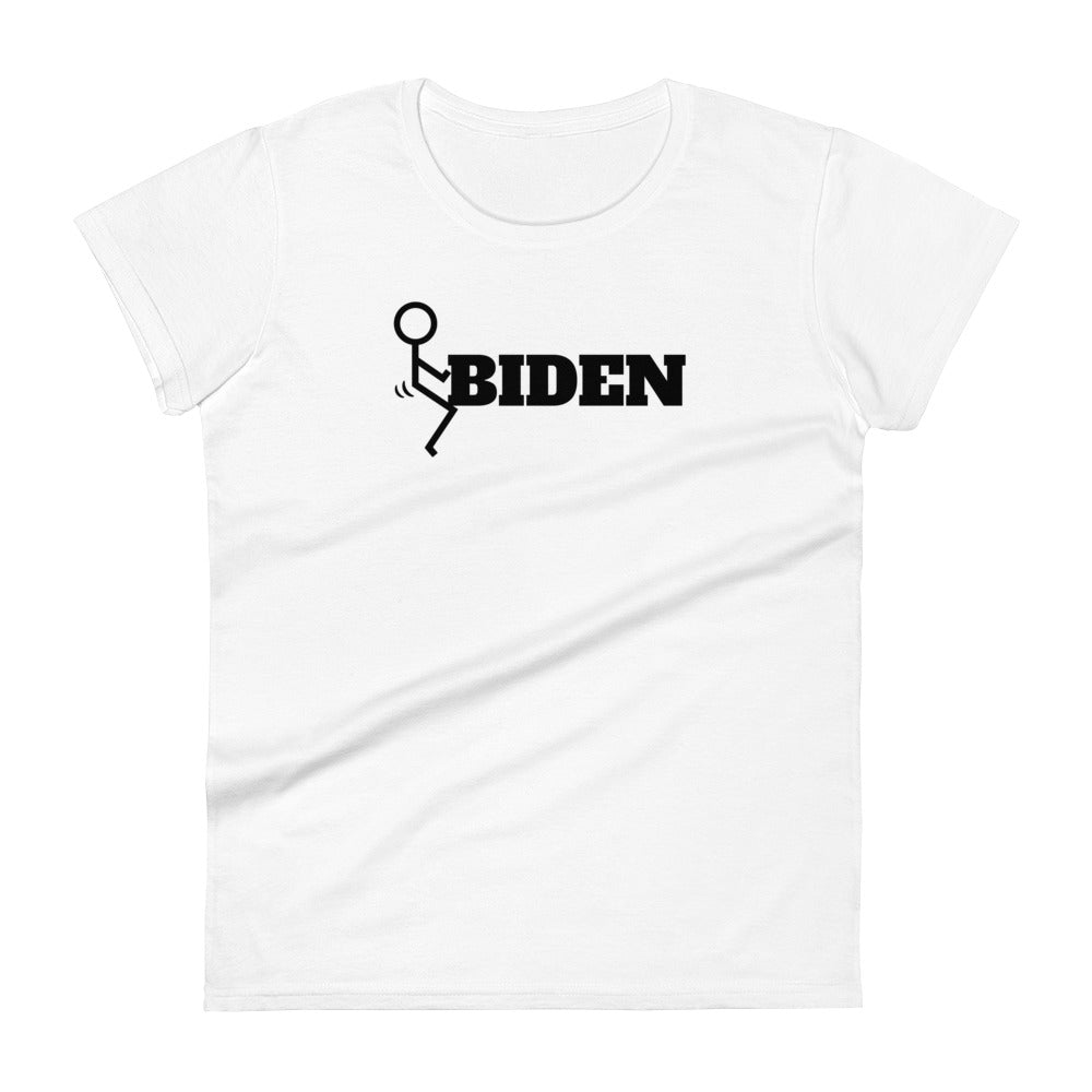 Fuck Biden Ladies T Shirt