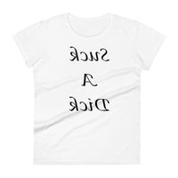 SAD Mirrored Ladies T Shirt