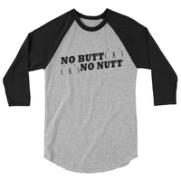 No Butt No Nutt Baseball Jersey