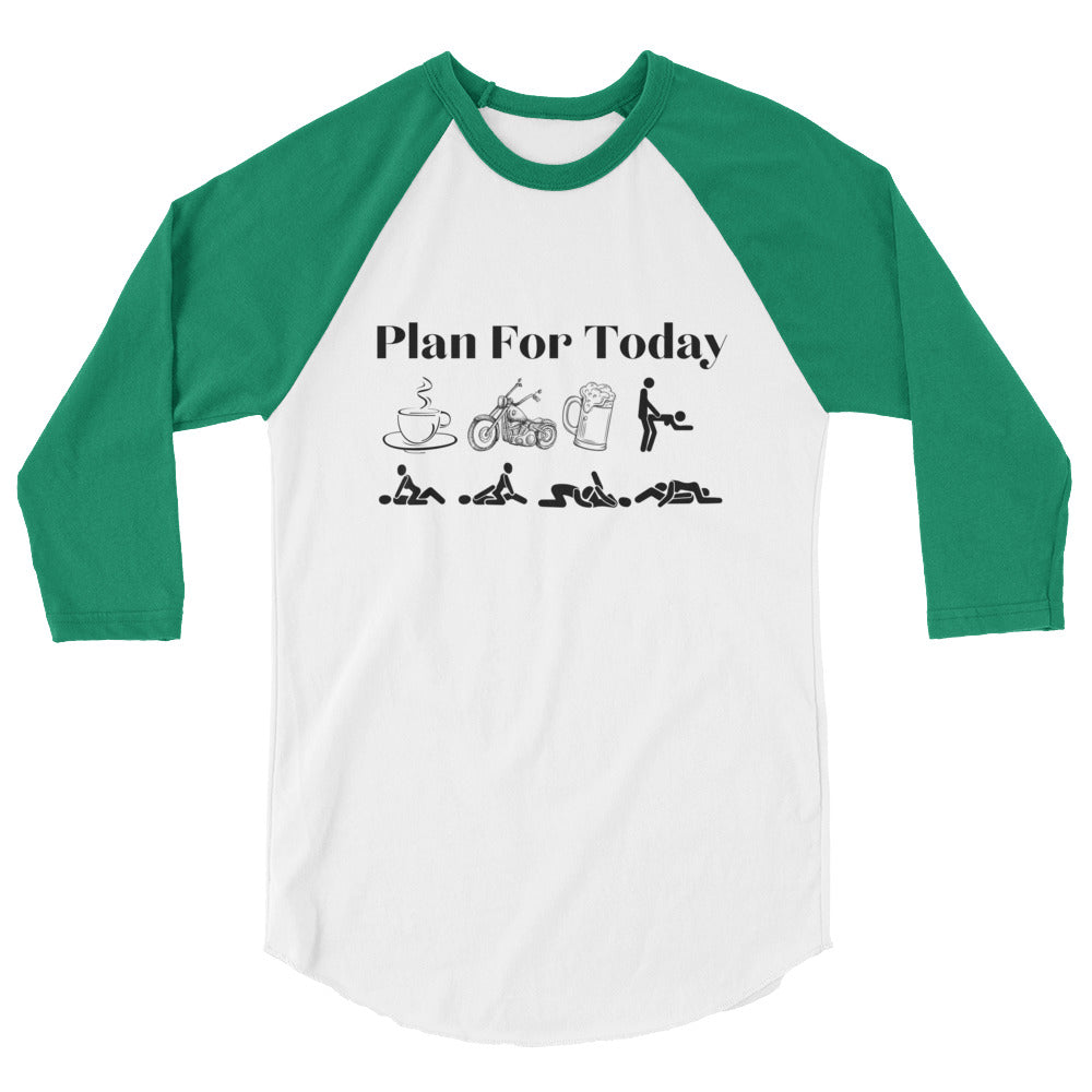 Motorcycle Plan for Today Baseball Jersey