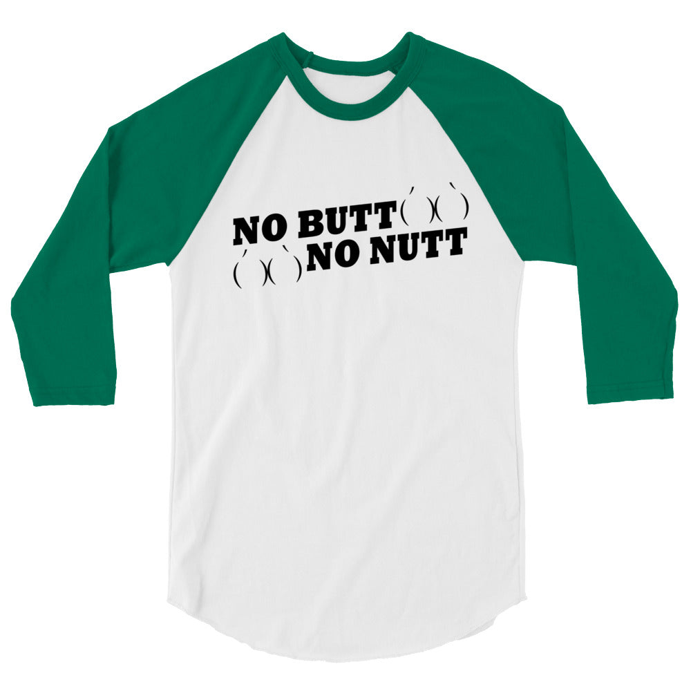 No Butt No Nutt Baseball Jersey