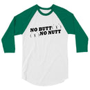 No Butt No Nutt Baseball Jersey