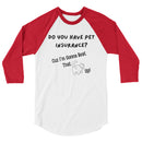 Pet Insurance Baseball Jersey