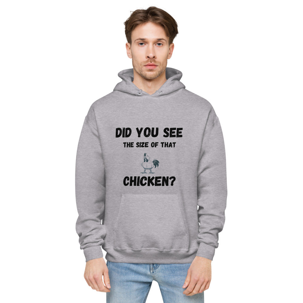 Size of That Chicken Hoodie