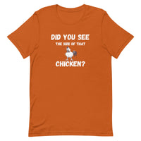 Size of That Chicken T-Shirt