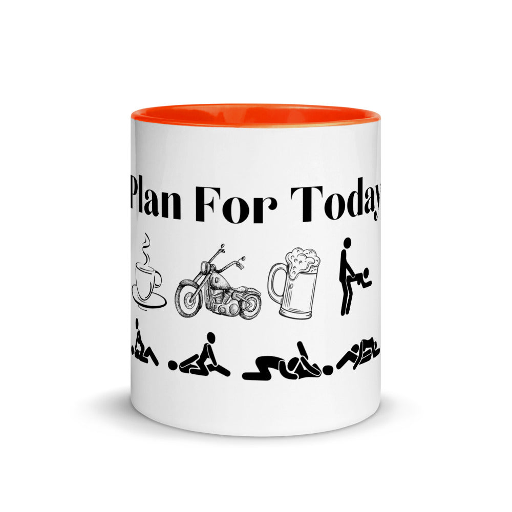 Motorcycle Plan For Today Mug